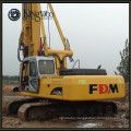 Construction truck mounted bore pile drill machine